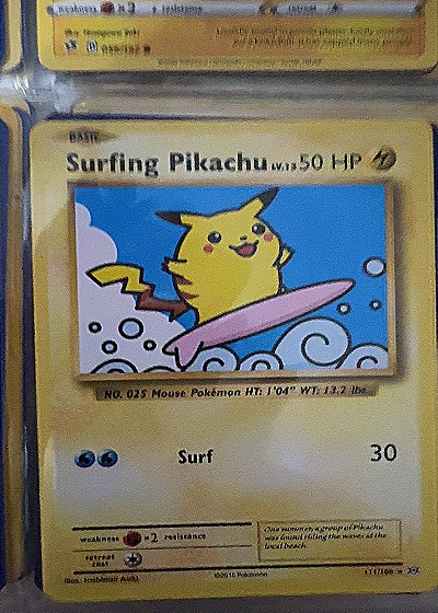 2016 Pokémon #111/108 Pikachu — front