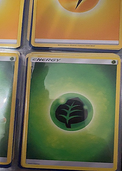 2023 Pokemon Grass Energy — front