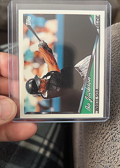 1994 Topps #500 Bo Jackson — front