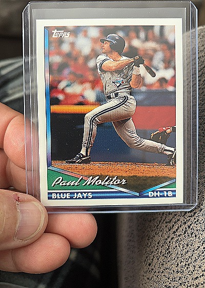 1994 Topps #540 Paul Molitor — front