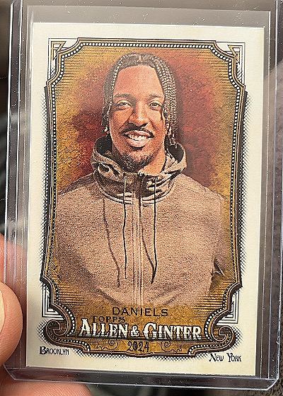 2021 Topps Allen & Ginter # Daniels — front
