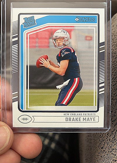 2024 Donruss #379 Drake Maye — front