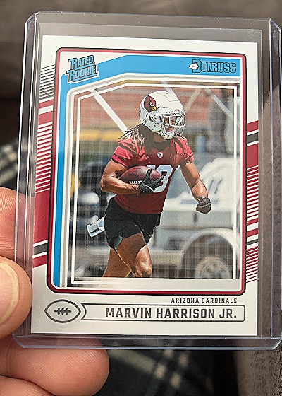 2024 Donruss #393 Marvin Harrison Jr. — front