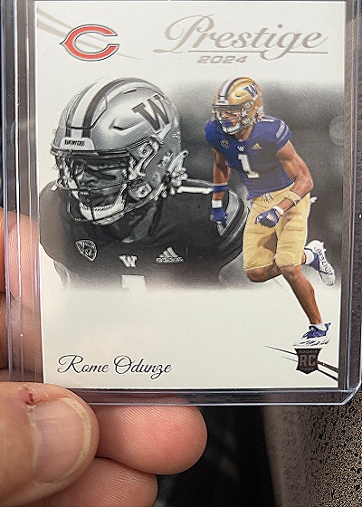 2024 Panini Prestige #310 Rome Odunze — front