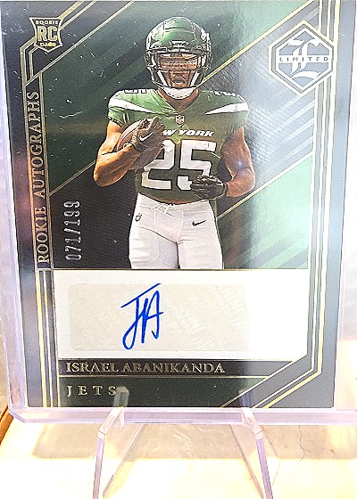 2023 Panini Limited #N/A Israel Abanikanda — front
