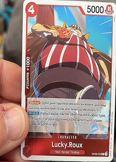 2023 One Piece #OP09-015 Lucky.Roux — front