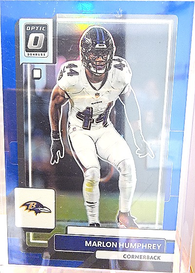 2022 Donruss Optic #18 Marlon Humphrey — front