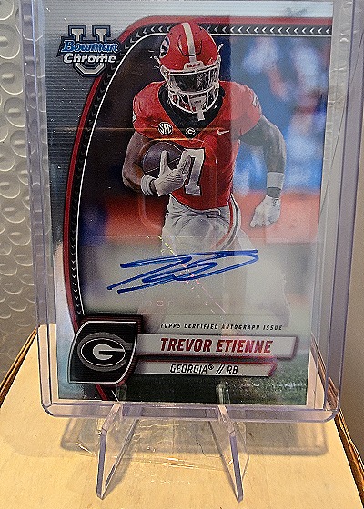 2024 Bowman Chrome #N/A Trevor Etienne — front