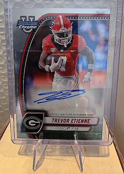 2024 Bowman Chrome #PA-TET Trevor Etienne — front