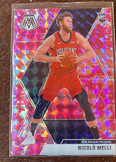 2019 Panini Mosaic #216 Nicolo Melli — front
