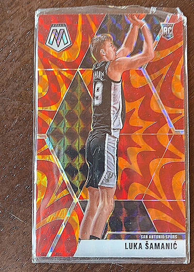 2019 Panini Mosaic #235 Luka Samanic — front