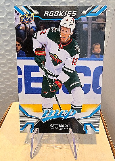 2022 Upper Deck #222 Matt Boldy — front