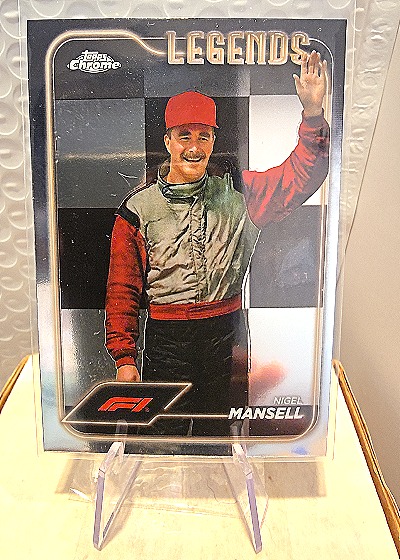 2024 Topps Chrome #194 Nigel Mansell — front