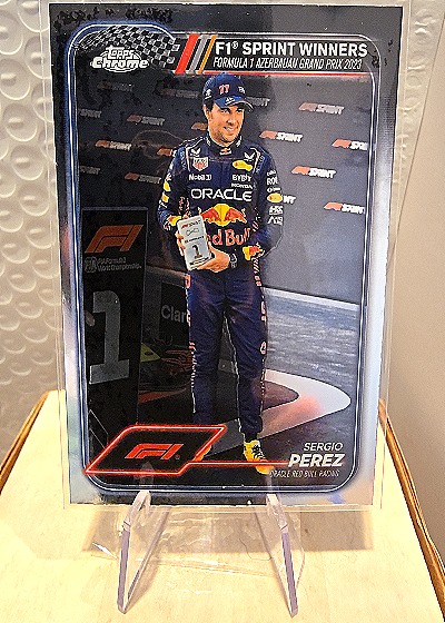 2024 Topps Chrome #148 Sergio Perez — front