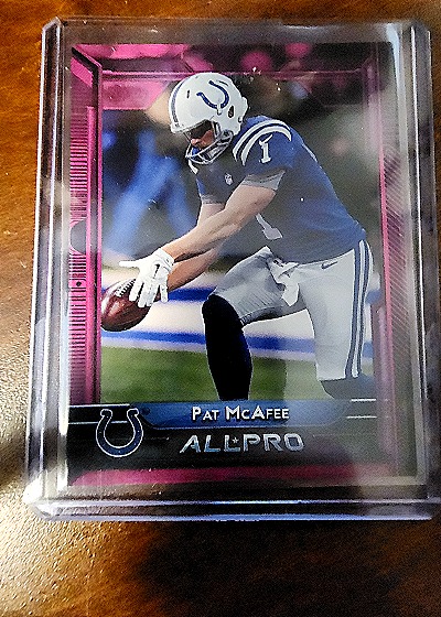 2015 Topps #282 Pat McAfee — front