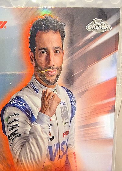 2024 Topps Chrome #SD-18 Daniel Ricciardo — front