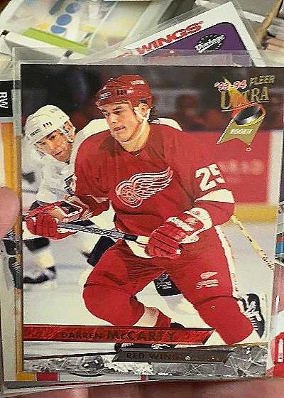 1993 Fleer Ultra #N/A Darren McCarty — front