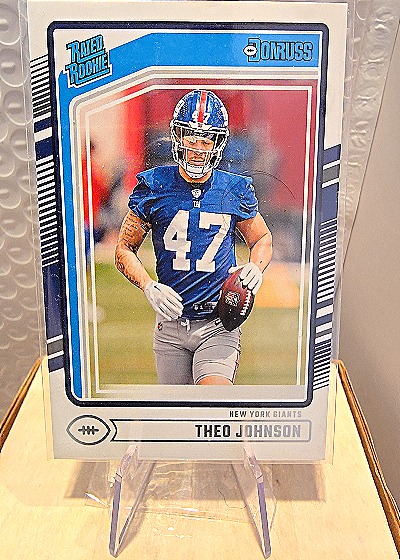 2024 Panini Donruss #357 Theo Johnson — front
