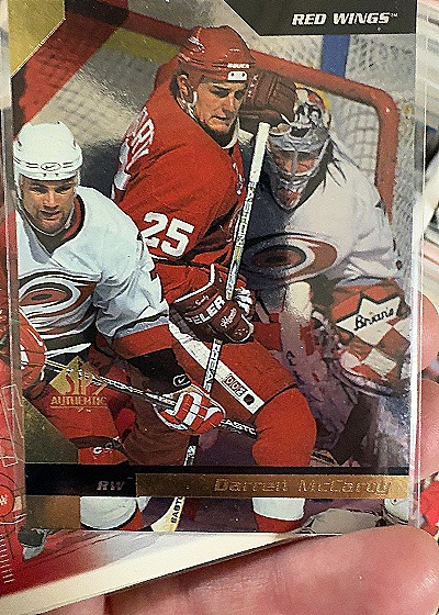 1999 SP Authentic #N/A Darren McCarty — front