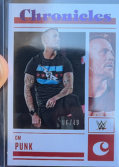 2023 Panini Chronicles #62 CM Punk — front