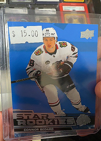 2023 Upper Deck #1 Connor Bedard — front