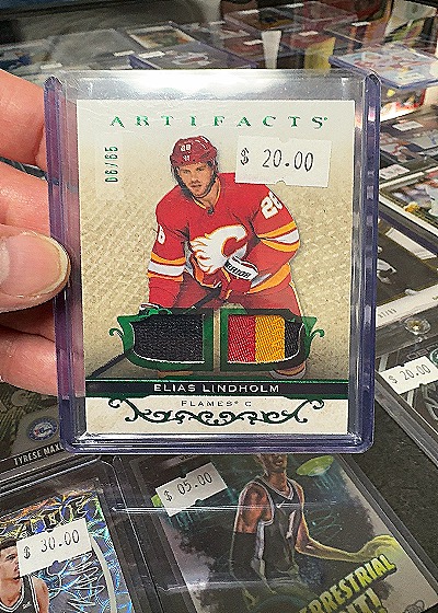2021 Upper Deck Artifacts #N/A Elias Lindholm — front