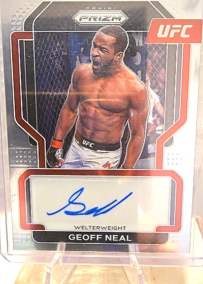 2022 Panini Prizm #SG-GFN Geoff Neal — front