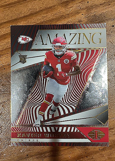 2024 Panini Illusions #5 Xavier Worthy — front