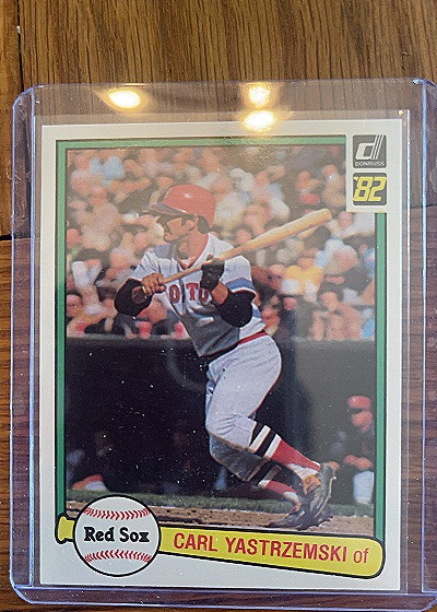 1982 Donruss #74 Carl Yastrzemski — front