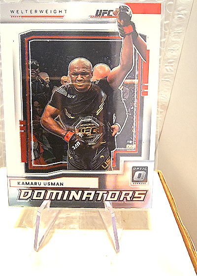 2022 Panini Donruss Optic #14 Kamaru Usman — front