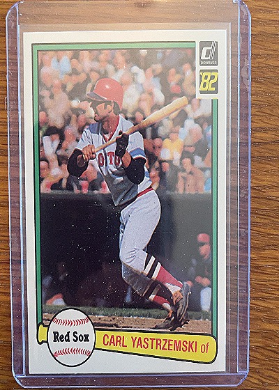 1982 Donruss #74 Carl Yastrzemski — front