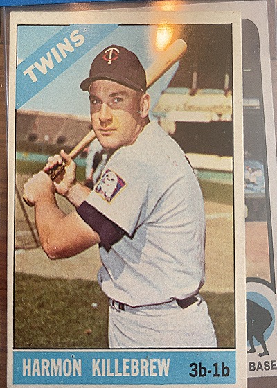 1966 Topps #120 Harmon Killebrew — front