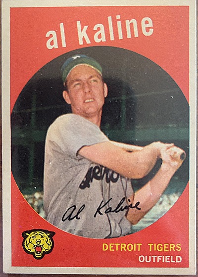 1959 Topps #360 Al Kaline — front