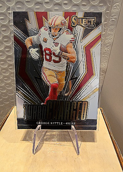 2023 Panini Select #TUR-GKI George Kittle — front