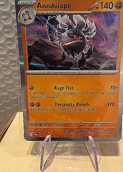 2023 Pokemon #109/198 Annihilape — front