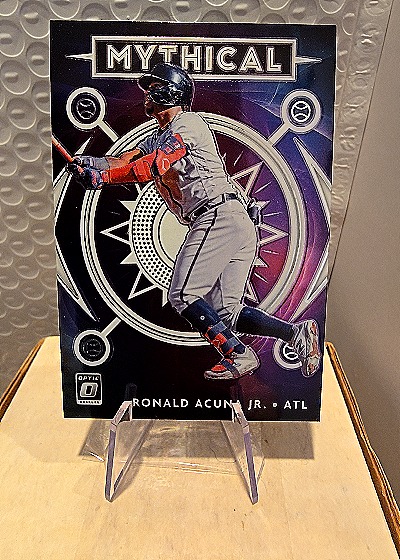 2020 Donruss Optic #M-10 Ronald Acuna Jr. — front