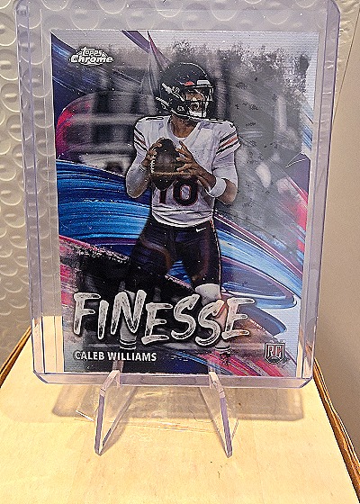 2024 Topps Chrome #F-1 Caleb Williams — front