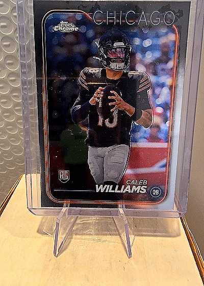 2024 Topps Chrome #202 Caleb Williams — front
