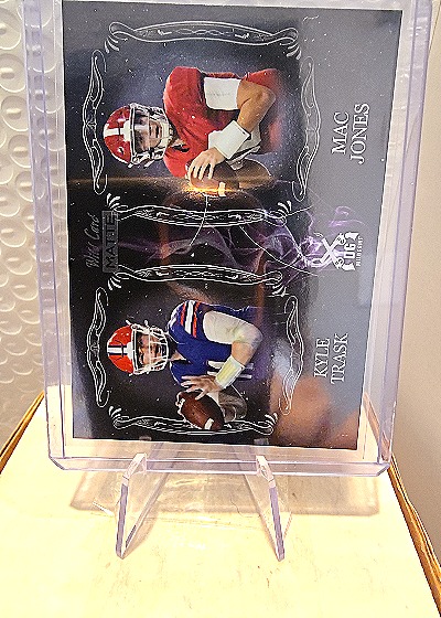 2021 Wild Card #N/A Mac Jones, Kyle Trask — front