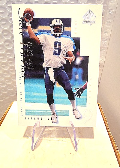 2000 SP Authentic #86 Steve McNair — front