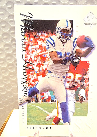 2000 SP Authentic #37 Marvin Harrison — front