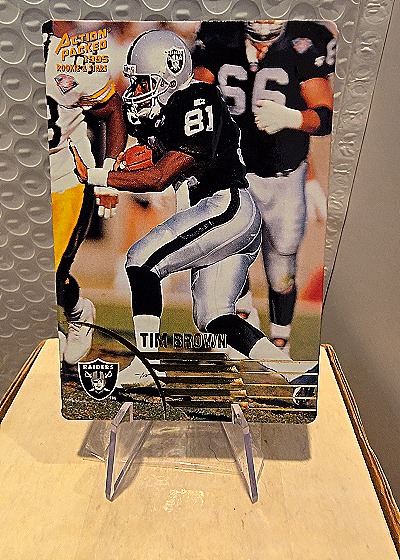 1995 Action Packed #N/A Tim Brown — front