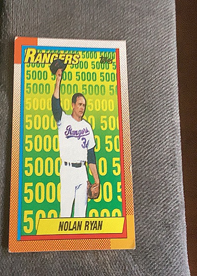1990 Topps #5 Nolan Ryan — front