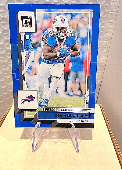 2022 Donruss #N/A Devin Singletary — front