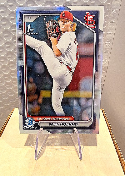 2024 Bowman #BDC-137 Brian Holiday — front