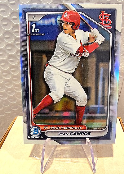 2024 Bowman Chrome #BDC-156 Ryan Campos — front