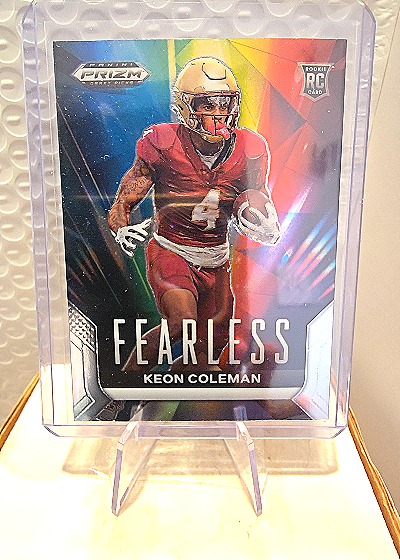 2024 Panini Prizm #F-KC Keon Coleman — front