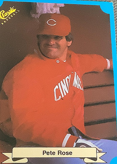 1988 Classic #226 Pete Rose — front