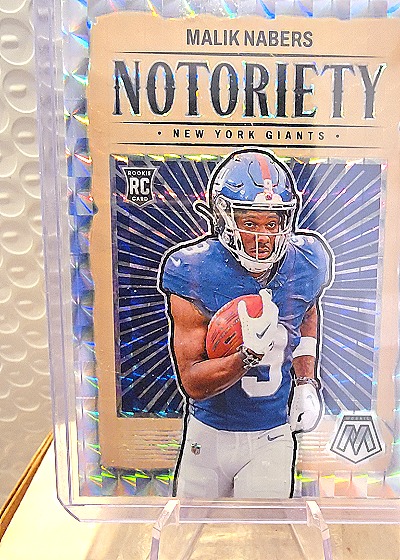 2024 Panini Mosaic #23 Malik Nabers — front