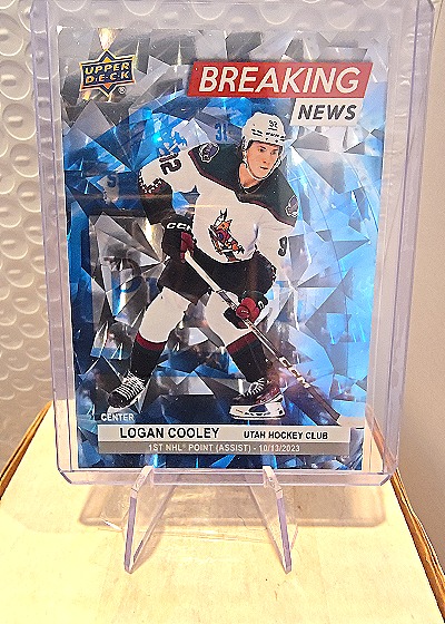 2024 Upper Deck #BN28 Logan Cooley — front